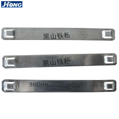 Chine Plats de marqueur de l'acier inoxydable SS304, plat d'étiquette de câble de solides solubles ignifuge fournisseur